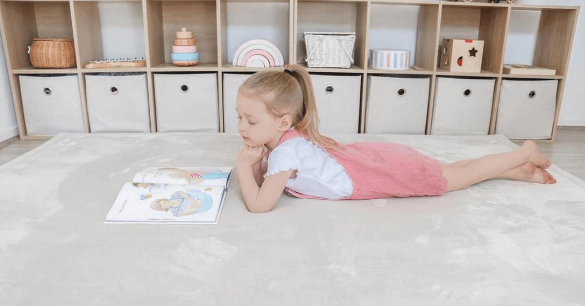 A Cloud Mat is a comfortable and safe space to call their own, whether they want to read a book or cuddle up on it for naptime.