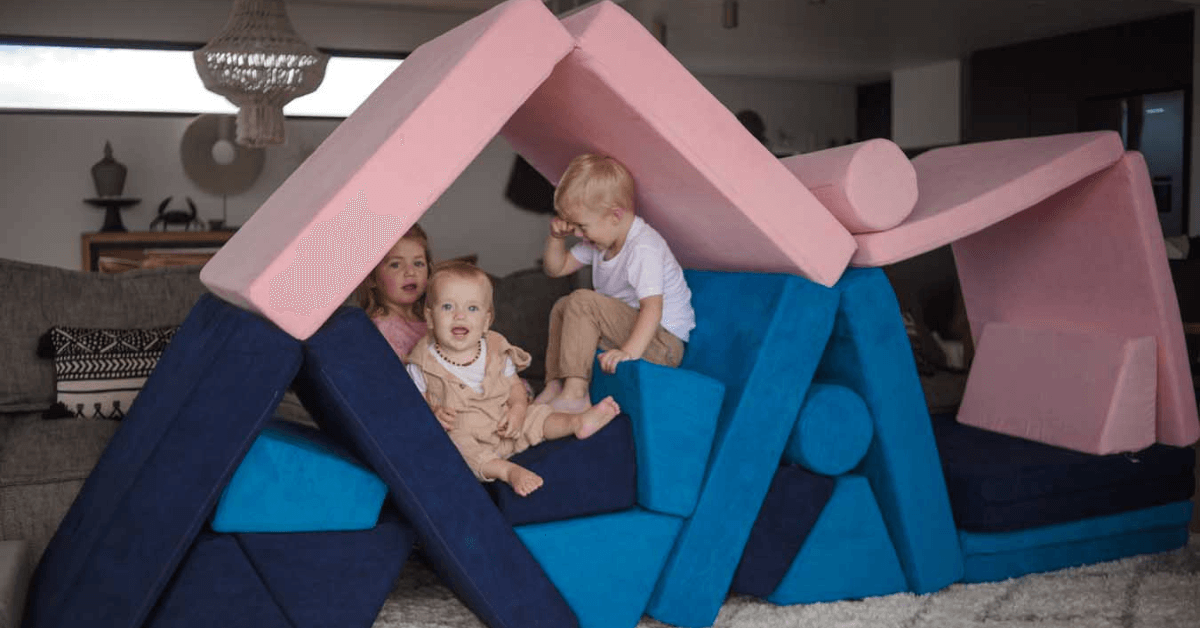 A Funsquare play couch will help build your child's social skills so they can work with others, and themselves
