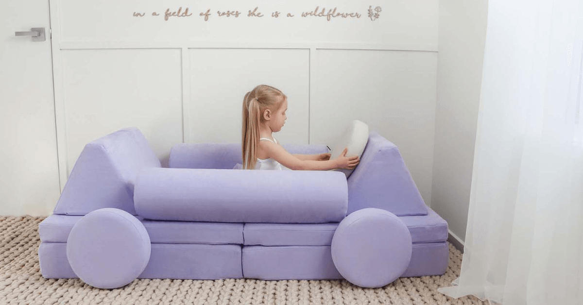 Funsquare play couches have a number of developmental benefits that make them perfect for kids under an NDIS plan