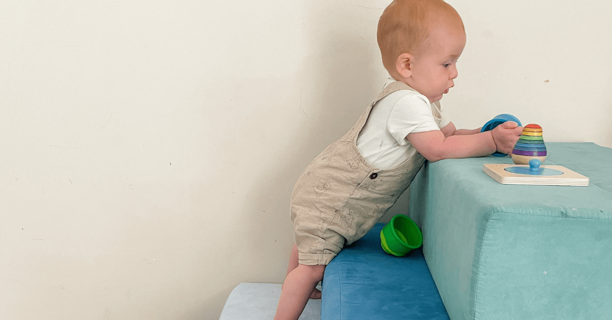 Good posture is beneficial to kids confidence and self-esteem, and a play couch is the perfec