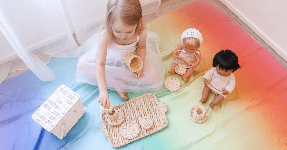 Open-ended play helps to promote creativity and imagination in kids