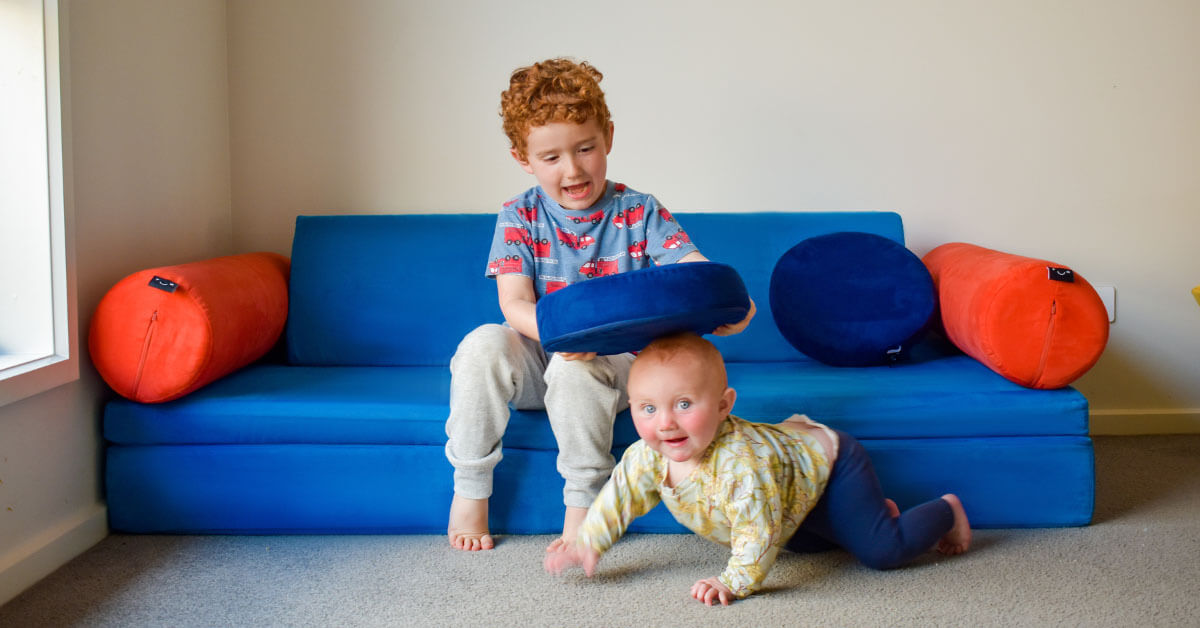 The Funsquare Play Couch is the perfect Nugget alternative - Aussie made, happiness guaranteed, high quality and ready to check off all your boxes!