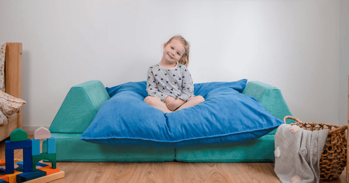 The Play Couch + sensory pad combo is a favourite for kids across Australia