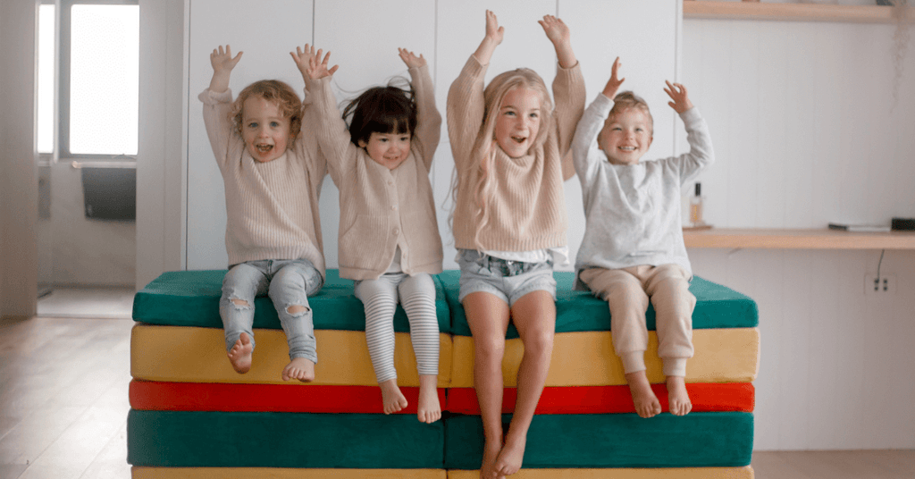 With a kids play couch, social skills can be easily developed (and made fun, too!)