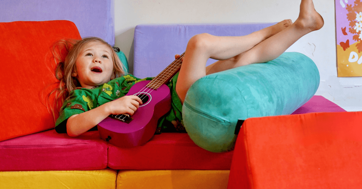 play is crucial development to kids development, especially with this australian made play couch