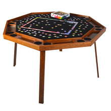 octagonal folding poker table