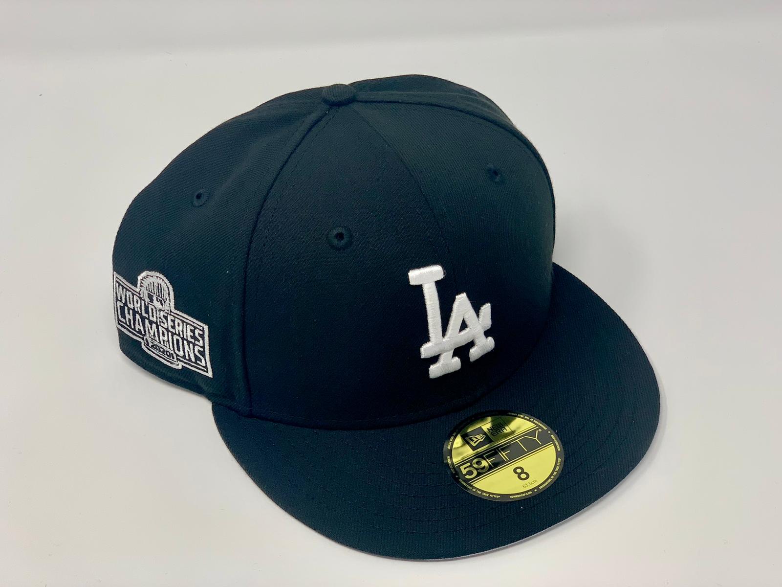 LOS ANGELES DODGERS 2020 WORLD SERIES CHAMPIONS BLACK GRAY BRIM NEW ER ...