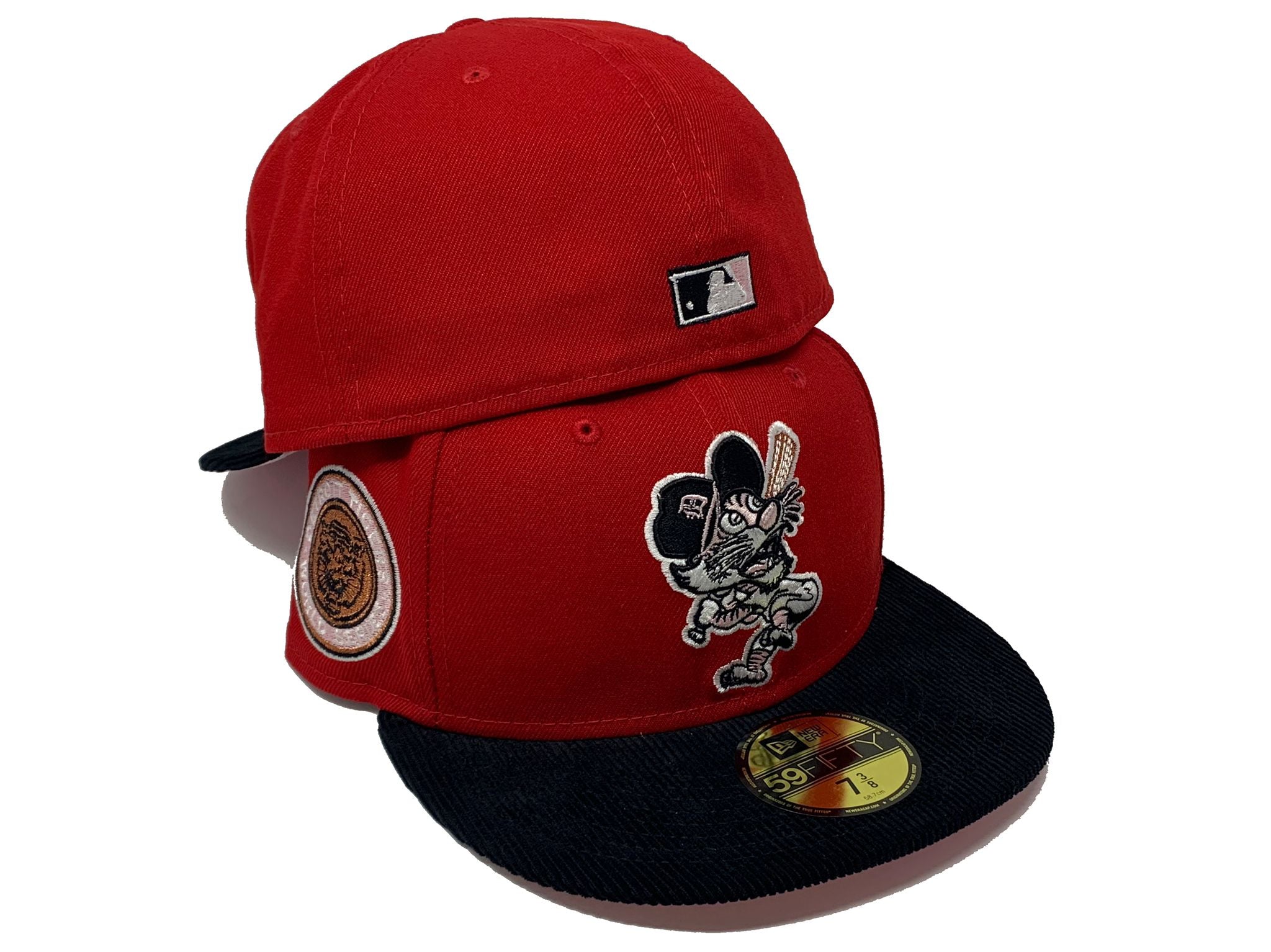 New Era Detroit Tigers 1967 Stadium Patch Hat Club Exclusive 59FIFTY Fitted Hat Burnt Orange