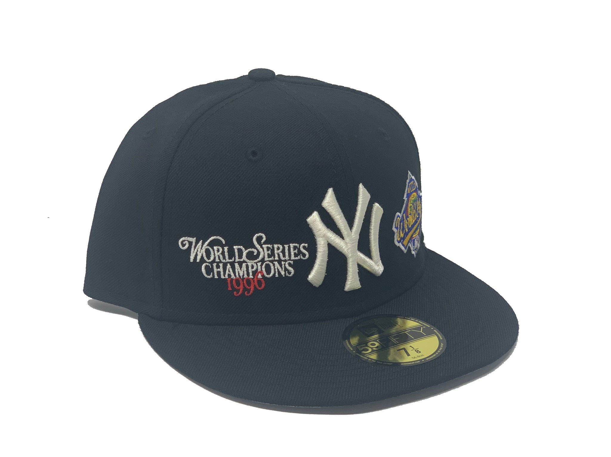 Black New York Yankees New Era 1996 World Series Fitted Hat – Sports ...