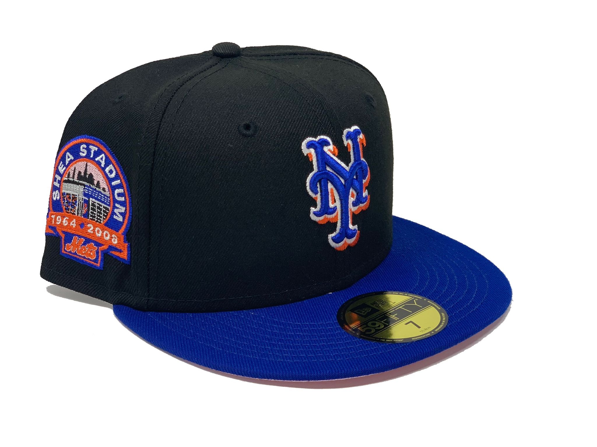 Black New York Mets 1964-2003 Shea Stadium New Era Fitted Hat – Sports ...