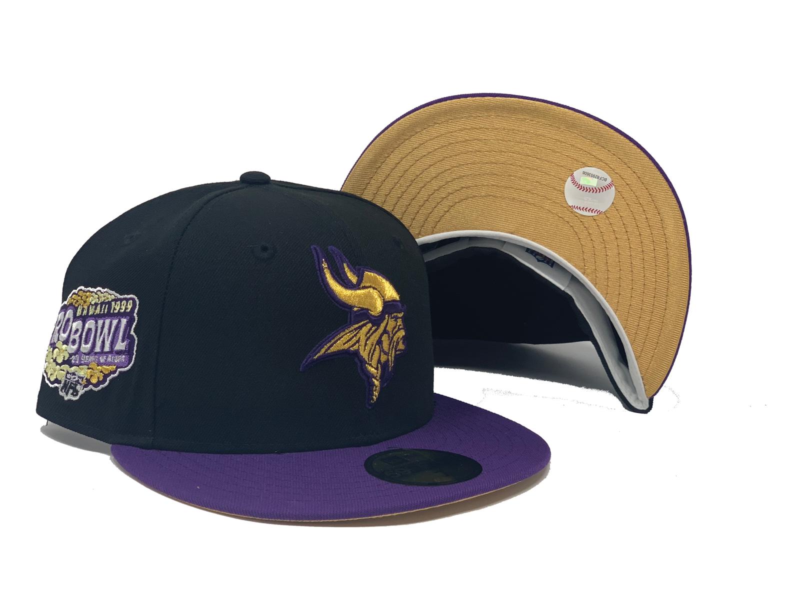 minnesota vikings cap black