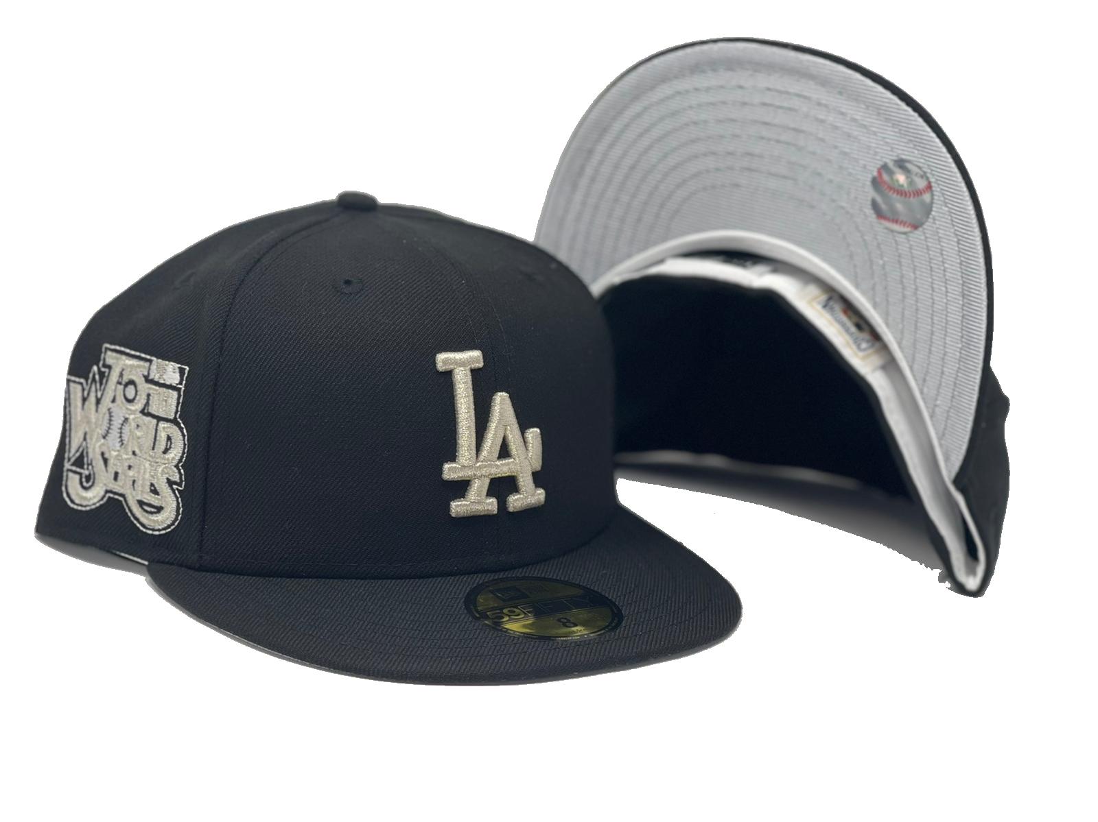 dodgers world series hat black