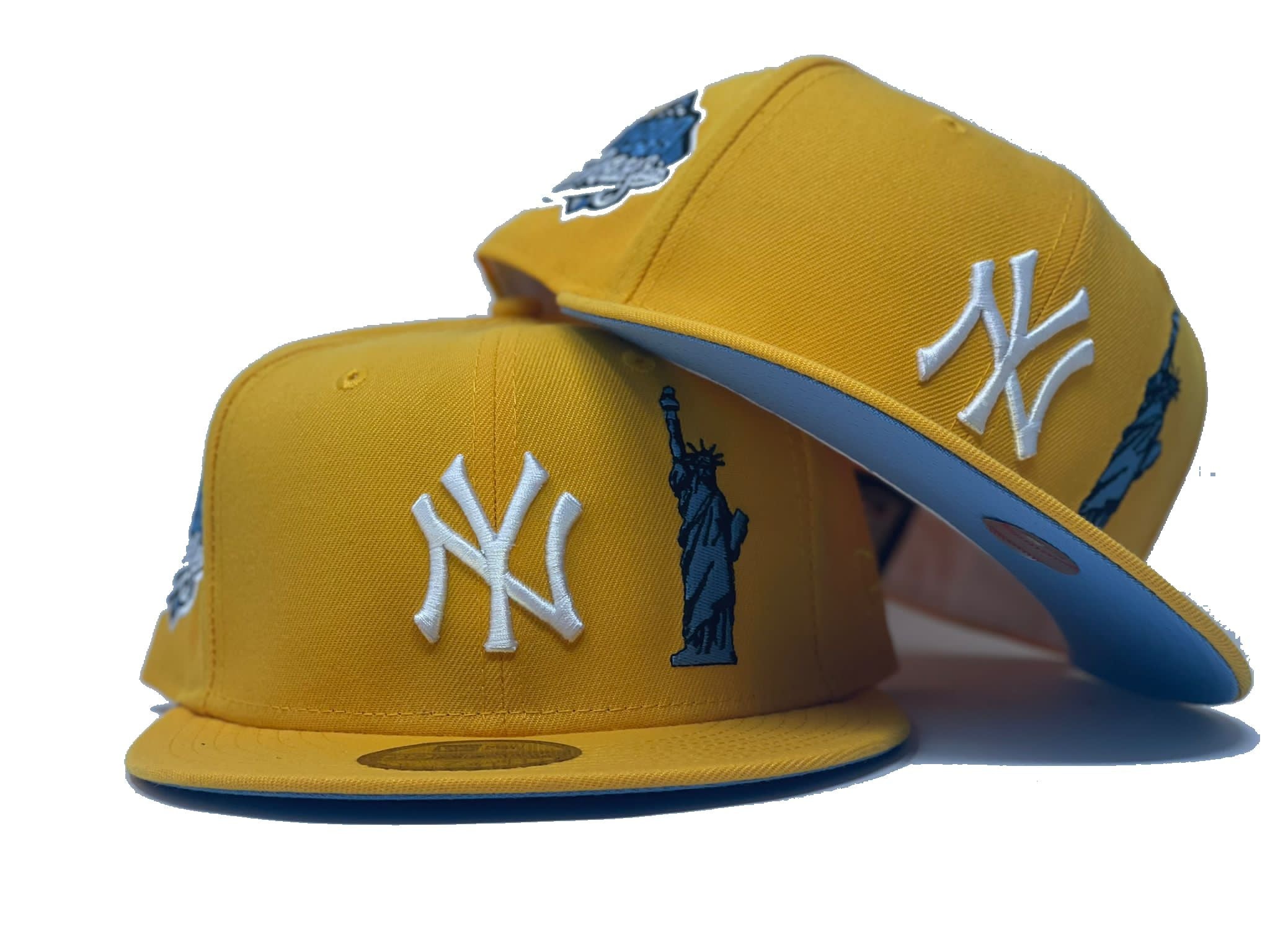 yellow yankee hat world series