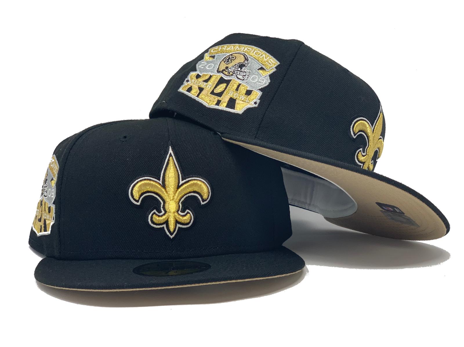 new orleans saints fitted hats
