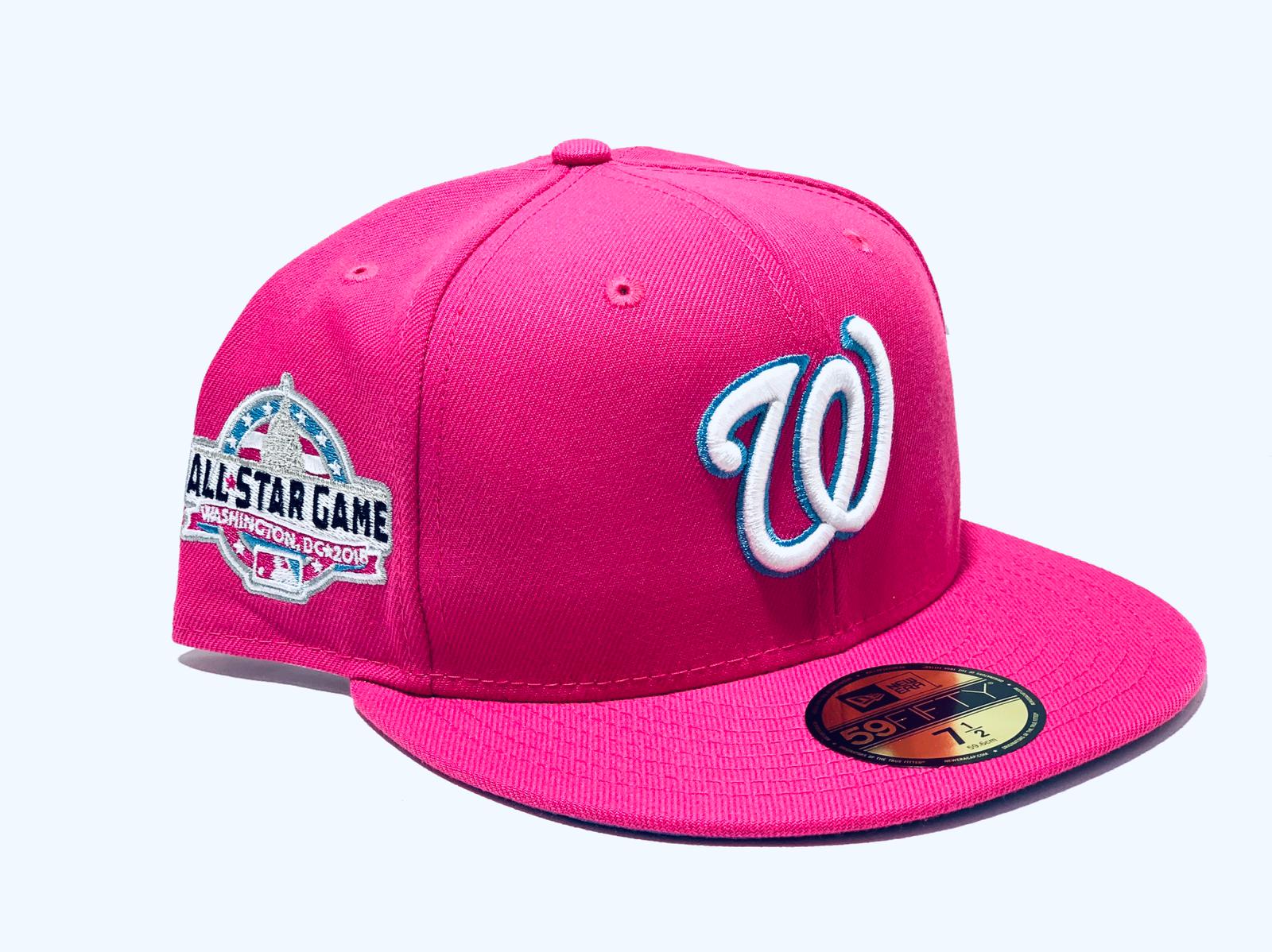 pink nationals hat