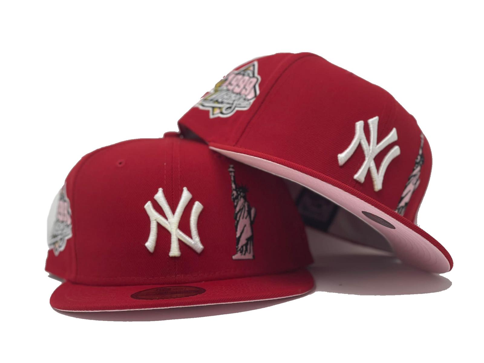 red yankee hat with statue of liberty