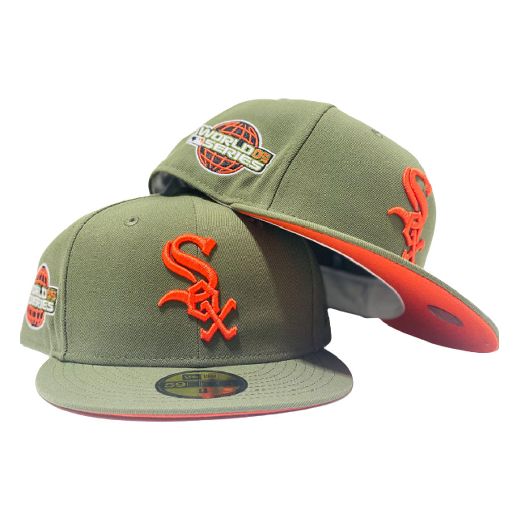 olive green sox hat