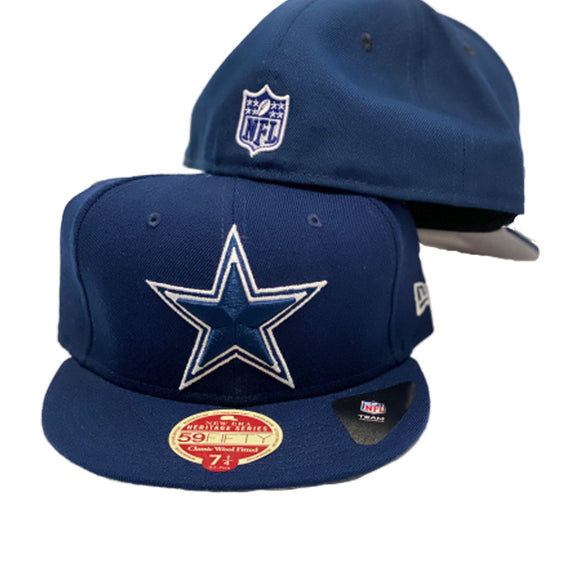 dallas cowboys fitted caps