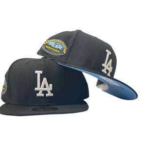 New Era 59Fifty Los Angeles Dodgers 2020 World Series Champions Side Patch  Fitted Hat Dark Royal - Billion Creation