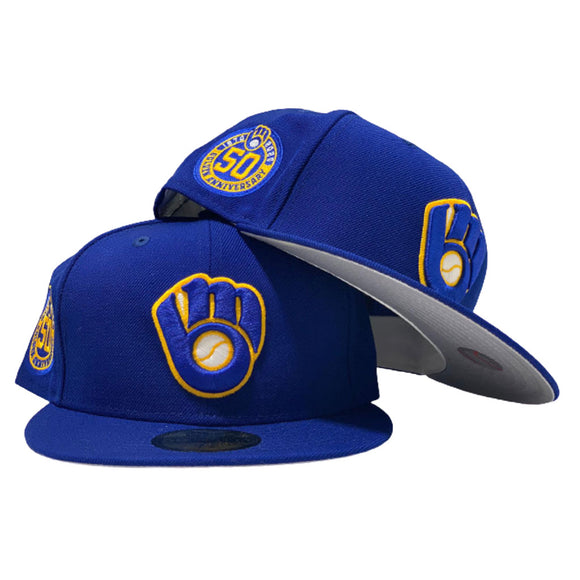 milwaukee brewers grey brim