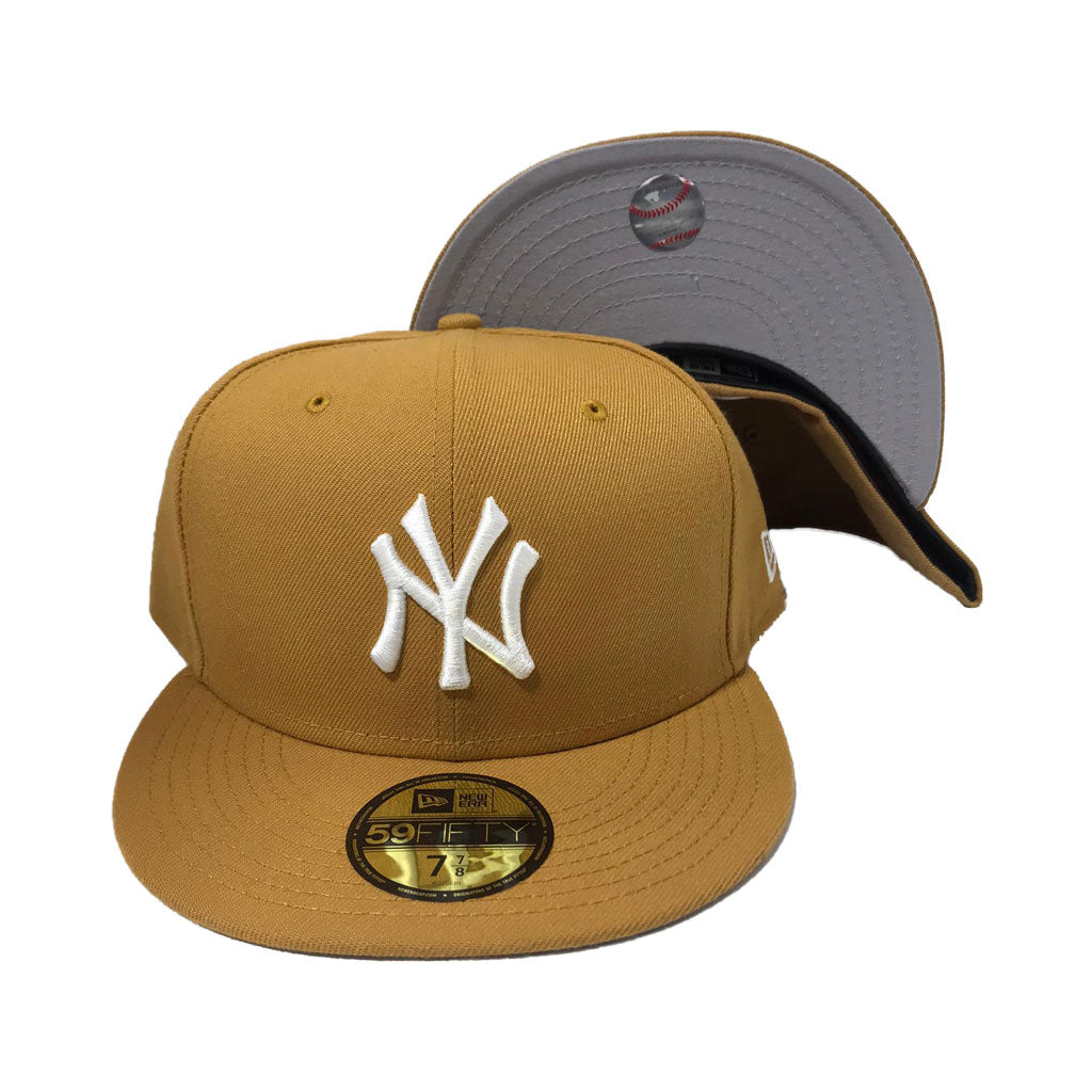 NEW ERA NEW YORK YANKEES TAN 59FIFTY FITTED HAT – Sports World 165