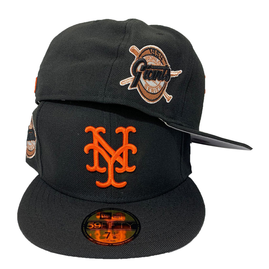 New York Mets New Era Cooperstown Collection Oceanside Green Undervisor  59FIFTY Fitted Hat - Navy