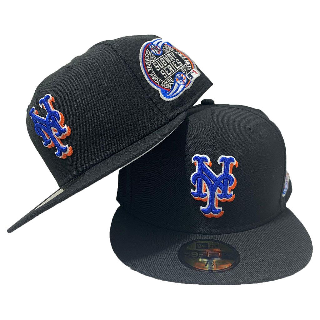 New York Mets Black Subway Series New Era Fitted Hat Sports World 165