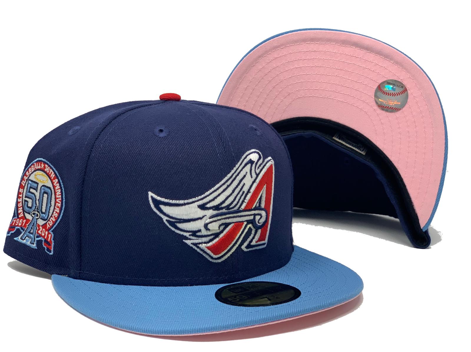 anaheim angels 50th anniversary hat