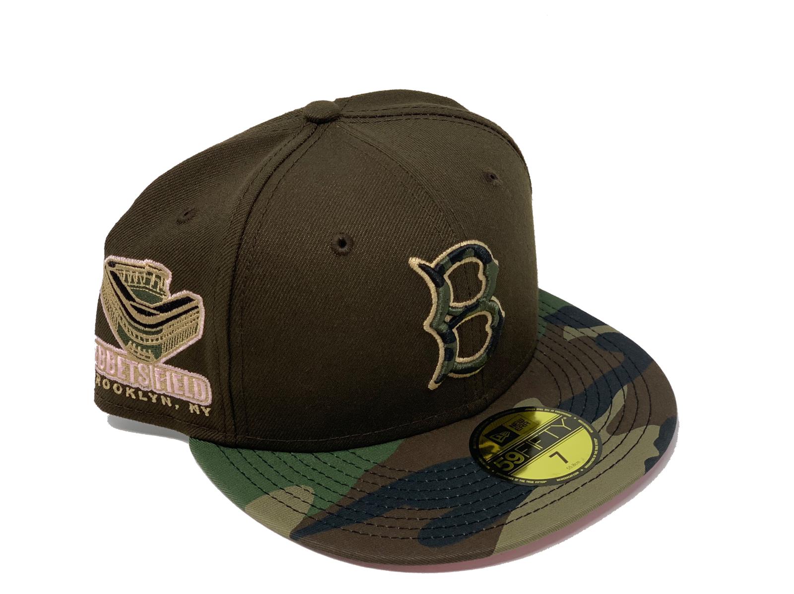 brooklyn dodgers hat brown