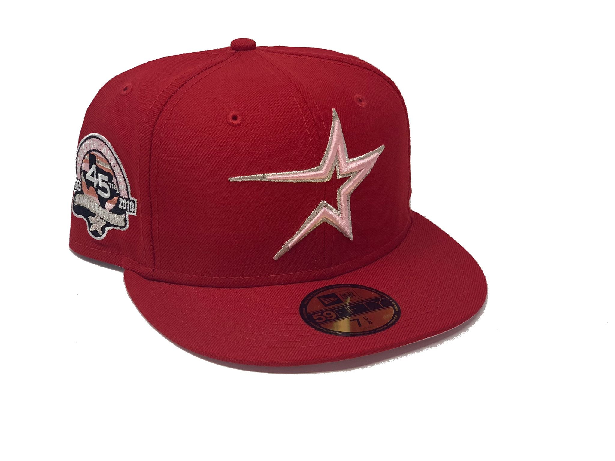 houston astros hat pink brim