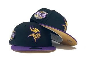 minnesota vikings cap black