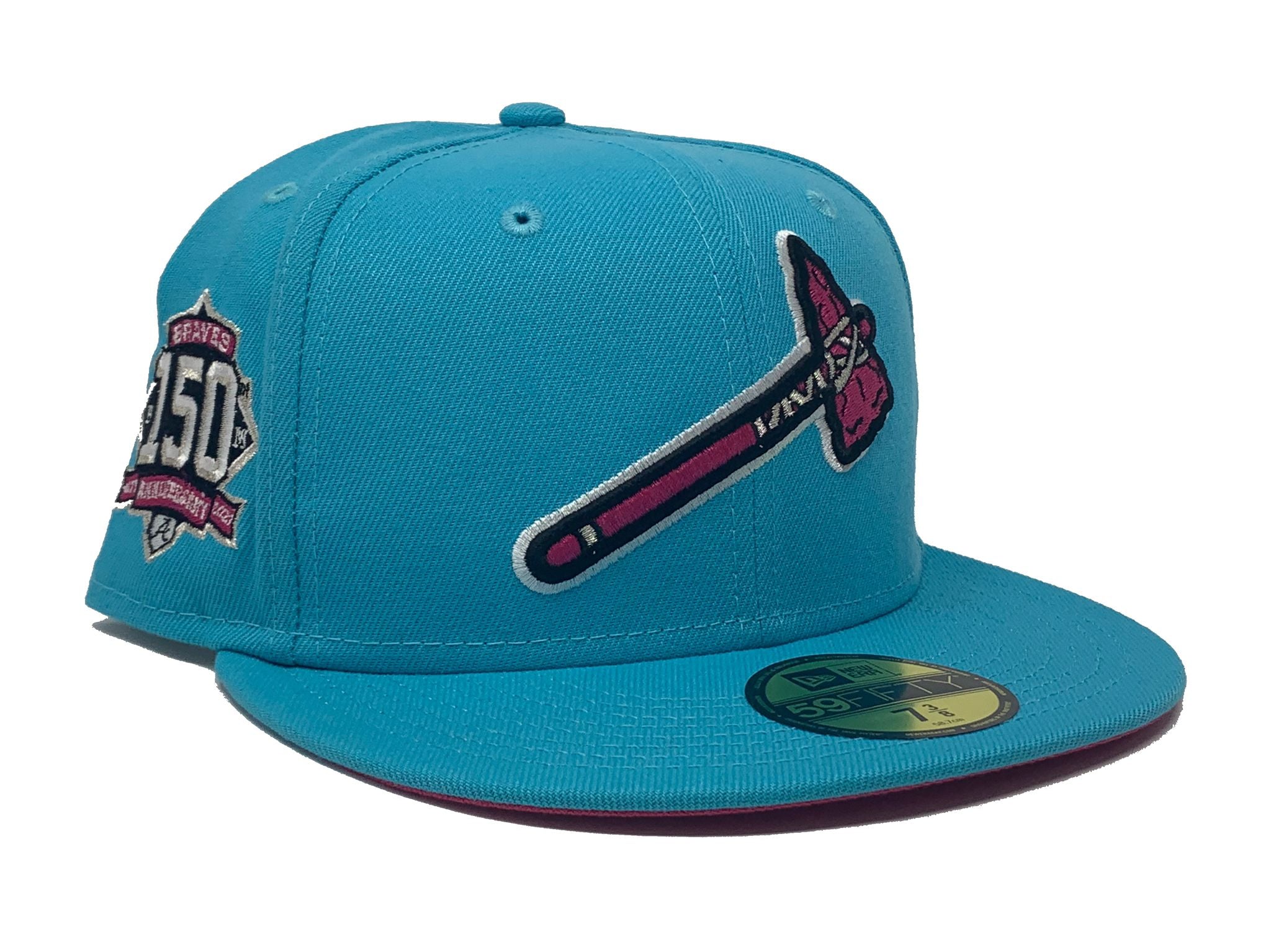 Vice Blue Atlanta Braves 150th Anniversary 59fifty New Era Fitted ...