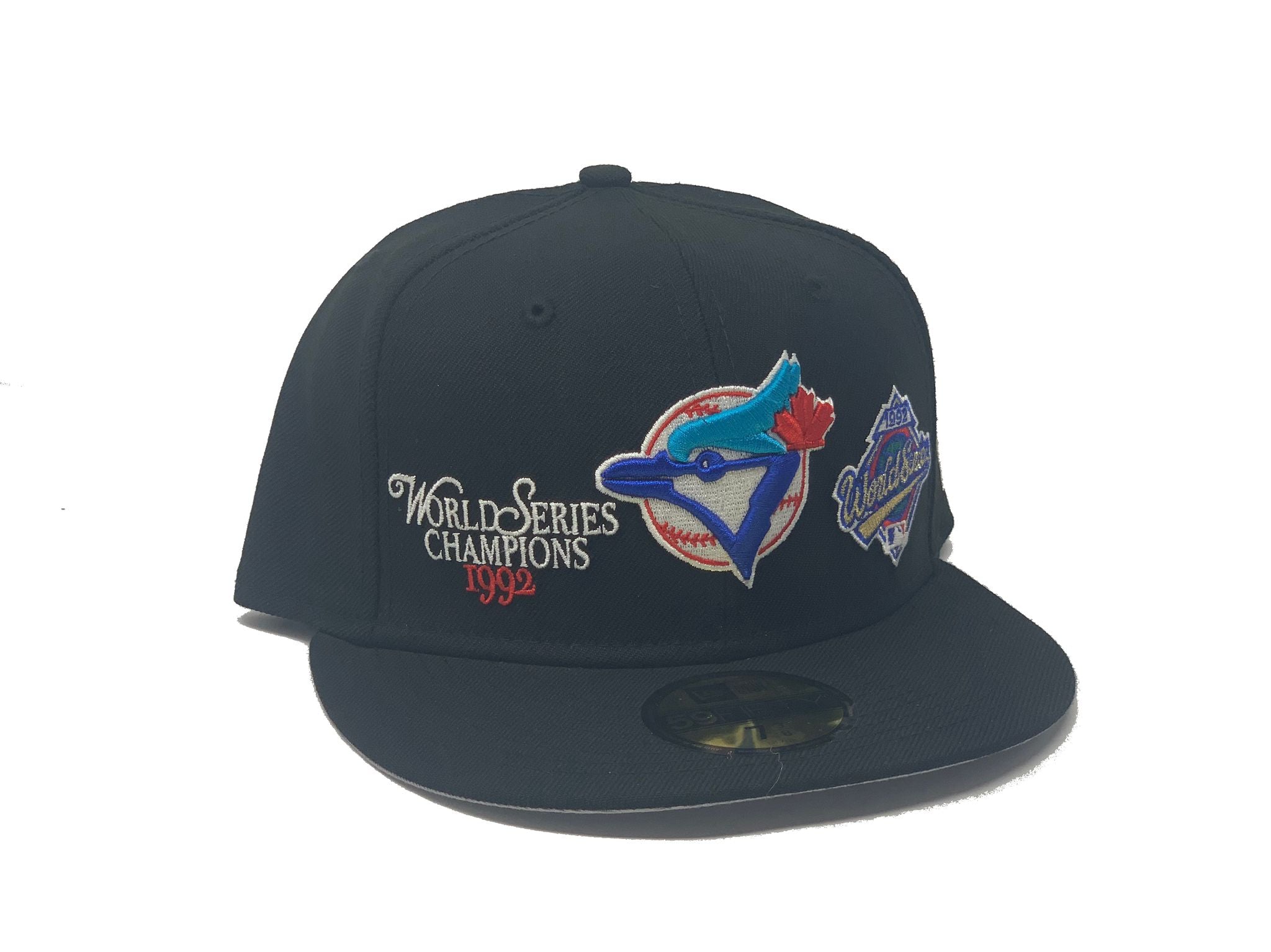 Black Toronto Blue Jays New Era 1992 World Series Fitted Hat – Sports ...
