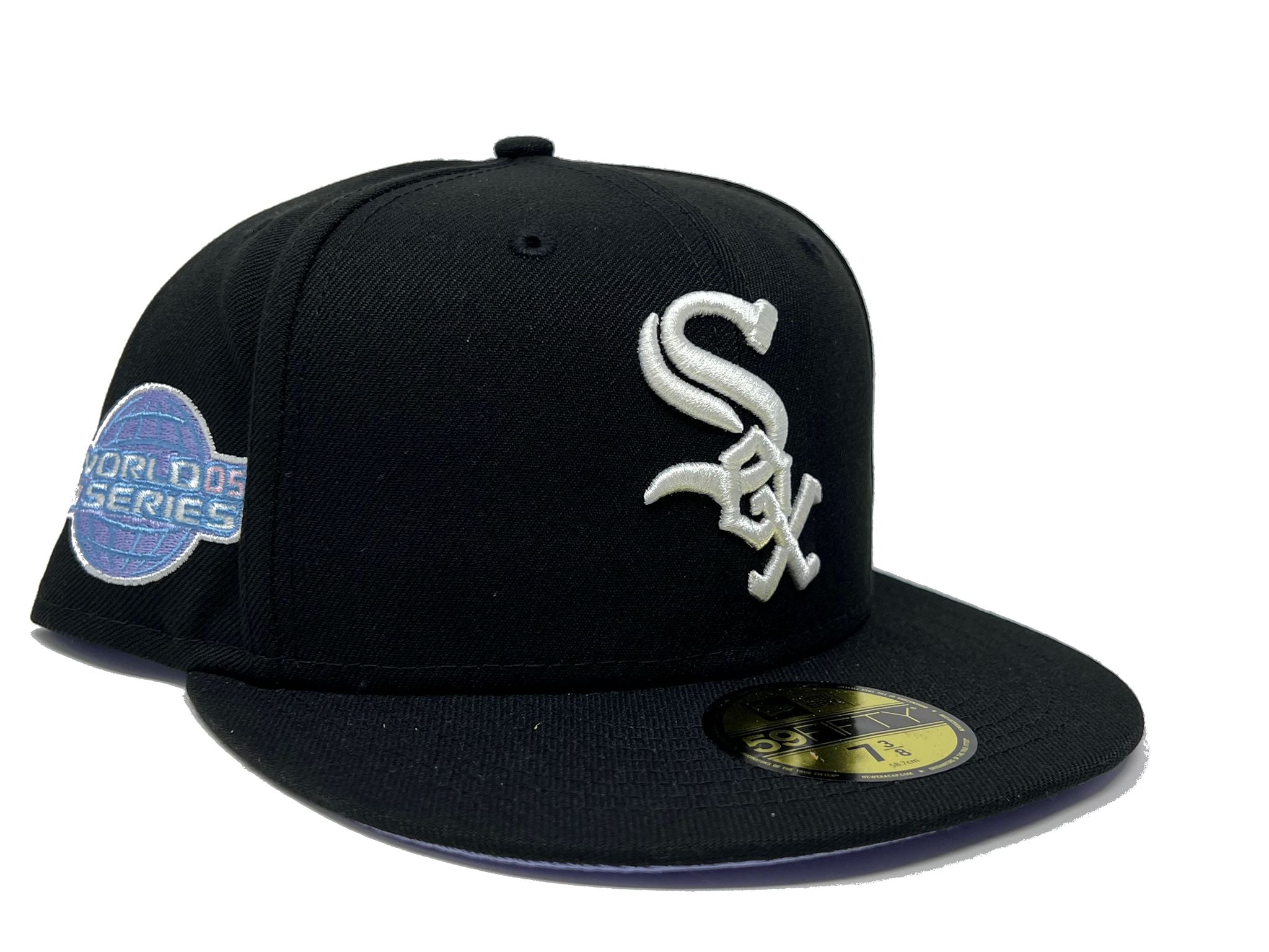 CHICAGO WHITE SOX 2005 WORLD SERIES POP SWEAT LAVENDER BRIM 59FIFTY NE ...