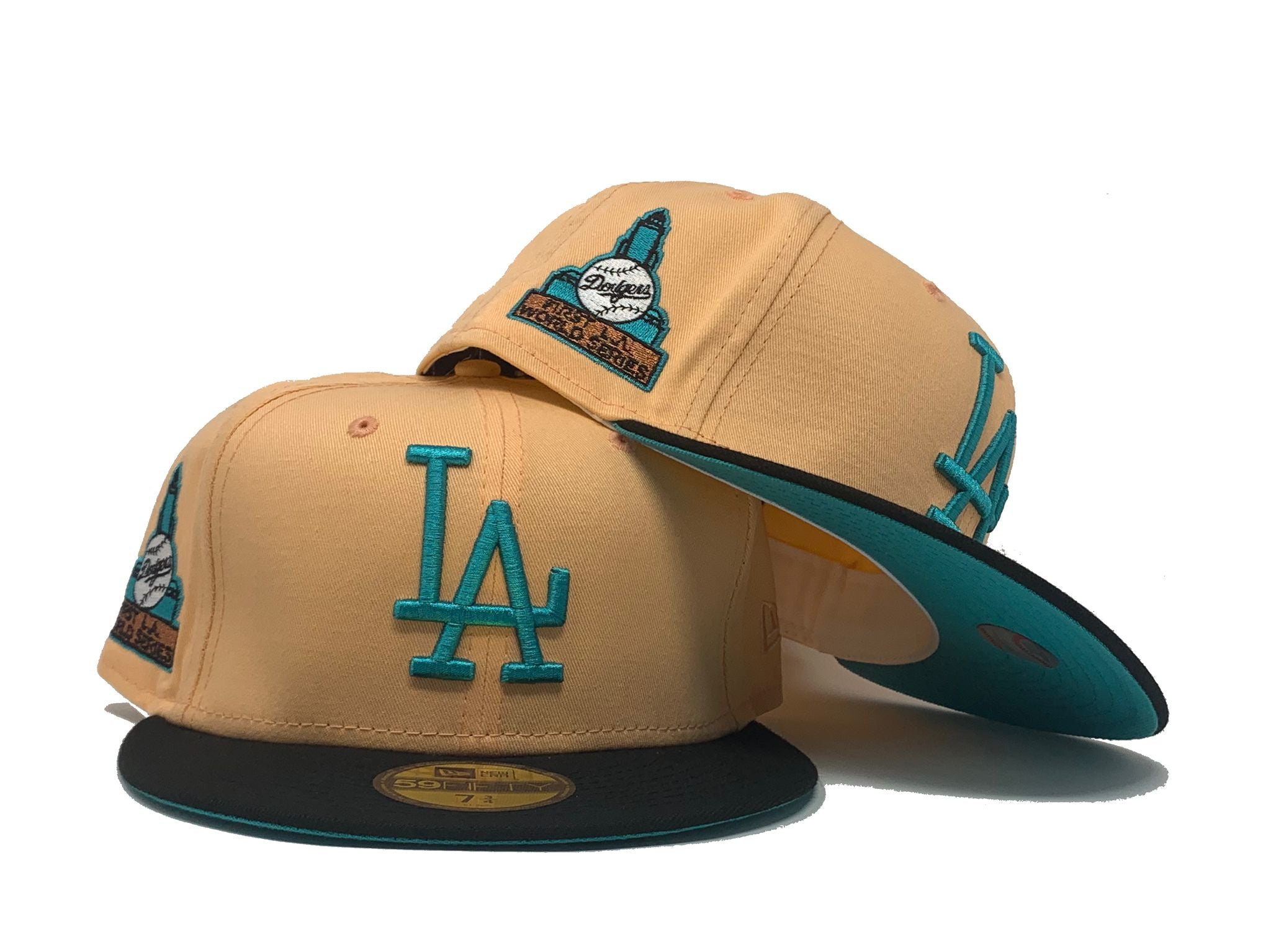 Niet doen Zich voorstellen Waardeloos Peach Los Angeles Dodgers 1st World Series 59fifty New Era Fitted Hat –  Sports World 165