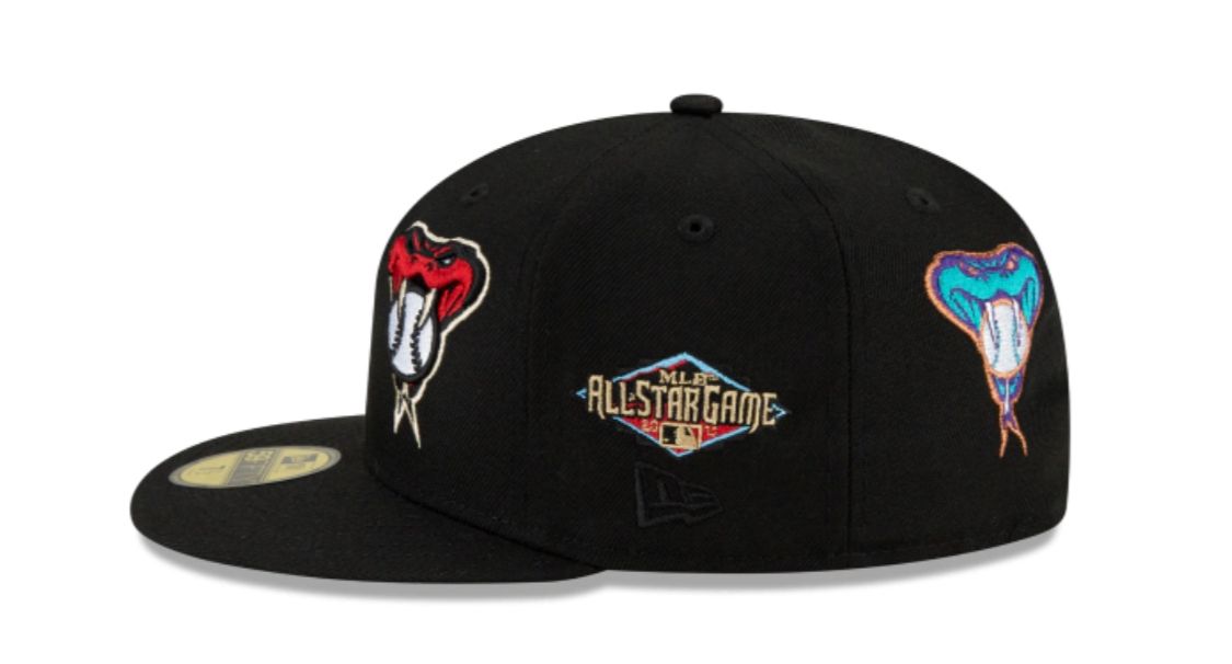 Black Arizona Diamondbacks Patch Pride 59FIFTY New Era Fitted Hat â Sports World 165