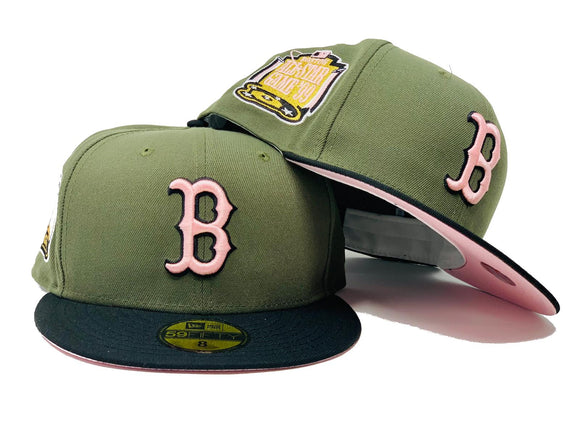 red sox green hat