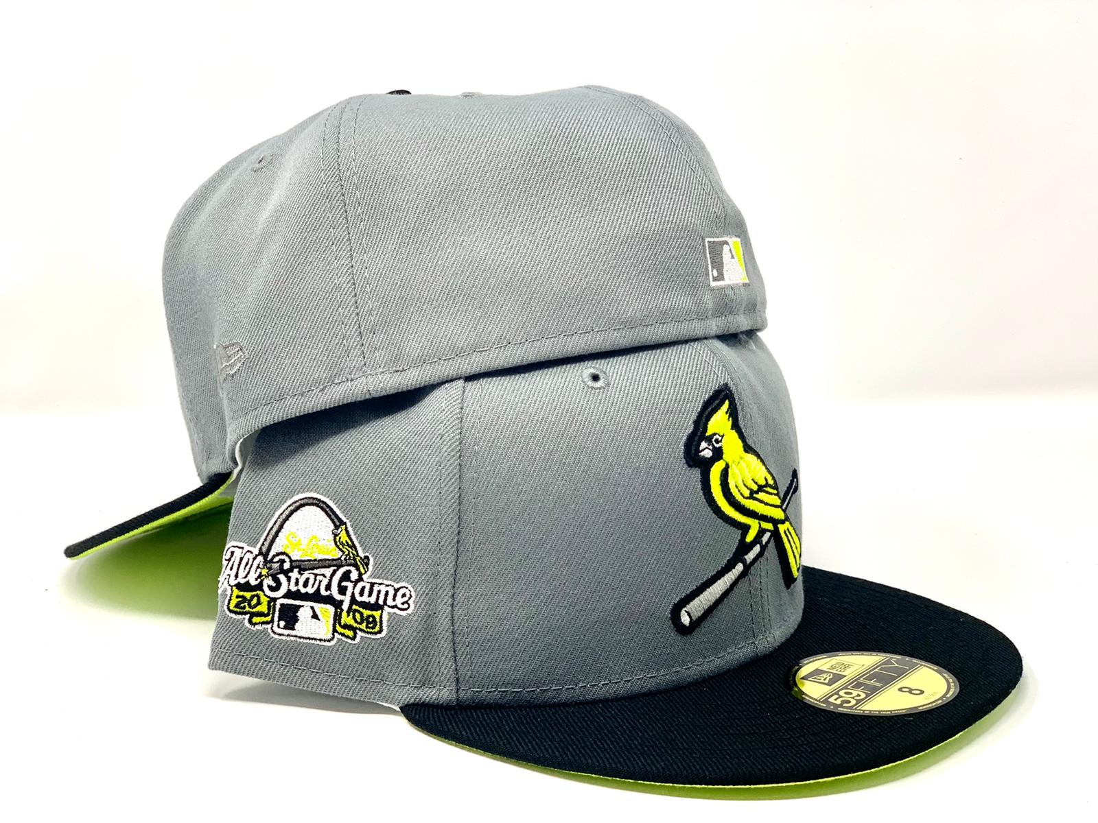 volt green fitted hats