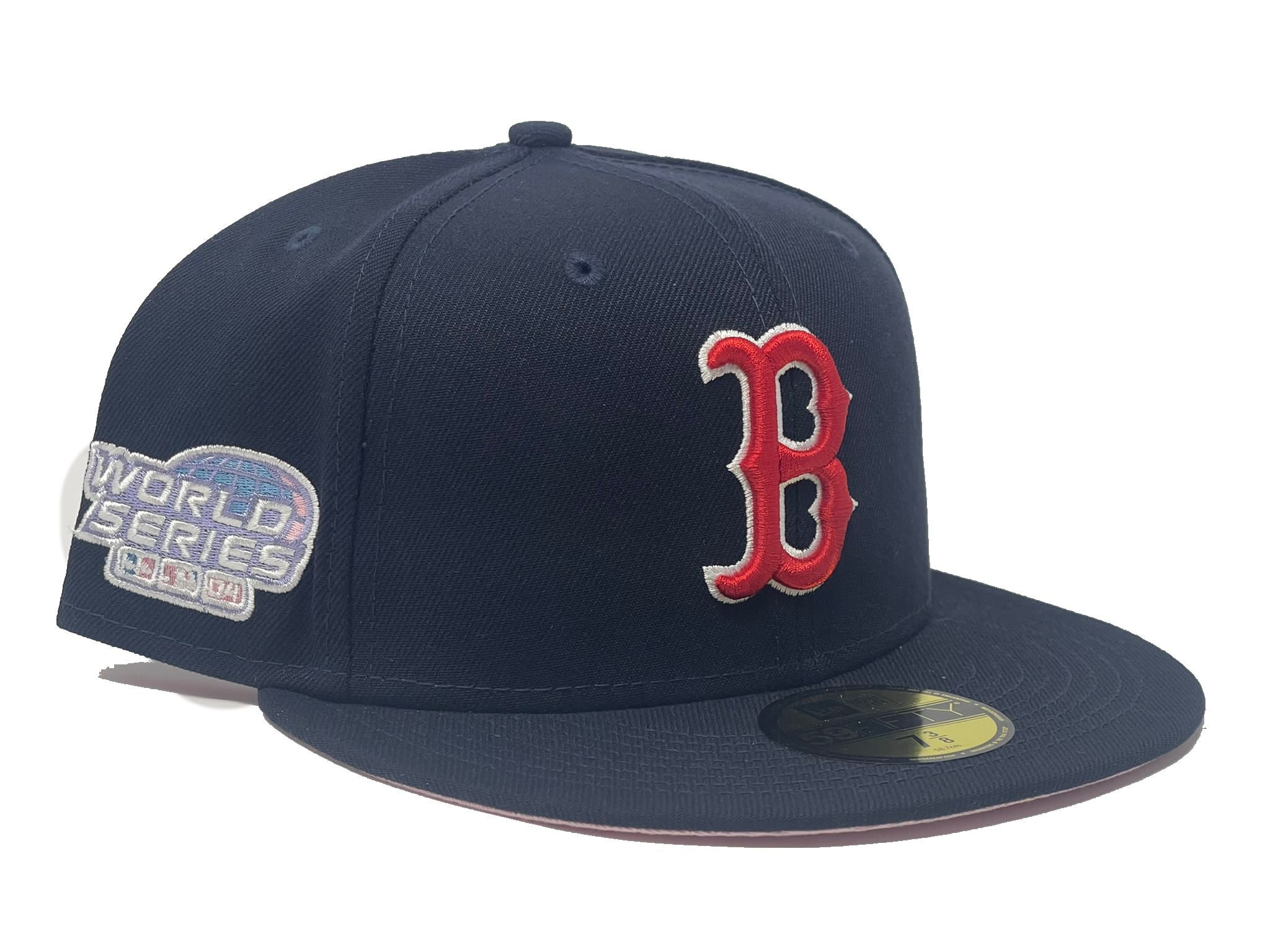 red sox pink brim