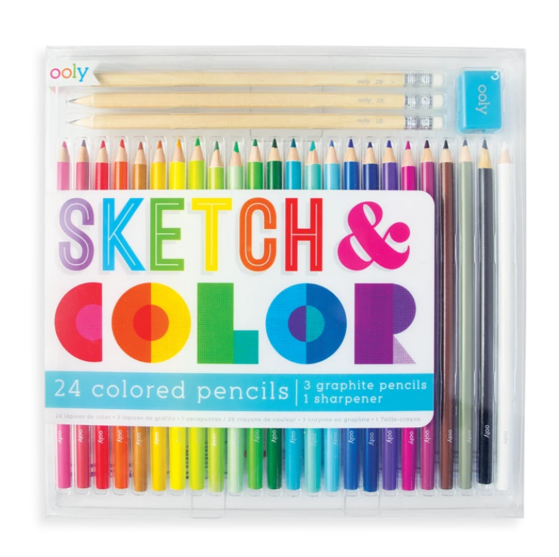Sketch & Colour Pencils