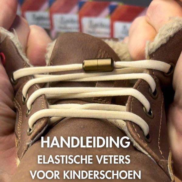 Handleiding voor het gebruik van elastische veters op kinderschoenen