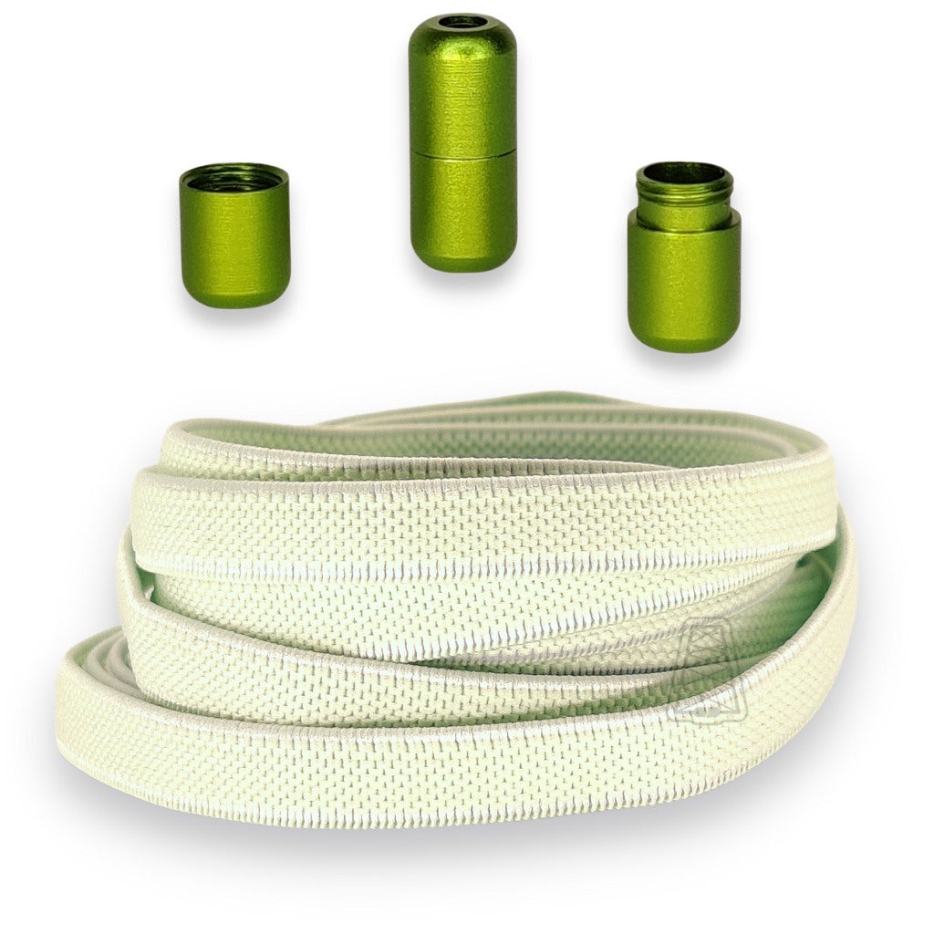 Kust haar winkel Agletless® platte elastische veters zonder strikken - 9mm – Agletless  Elastische Veters
