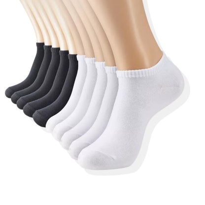 Bediende Tegenstander bijstand Sneaker socks - 100% cotton 1 pair – Agletless Elastische Veters