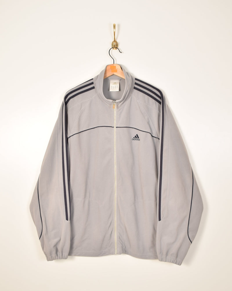 Adidas Vintage Velour Track Jacket (XL) BLOCK VINTAGE