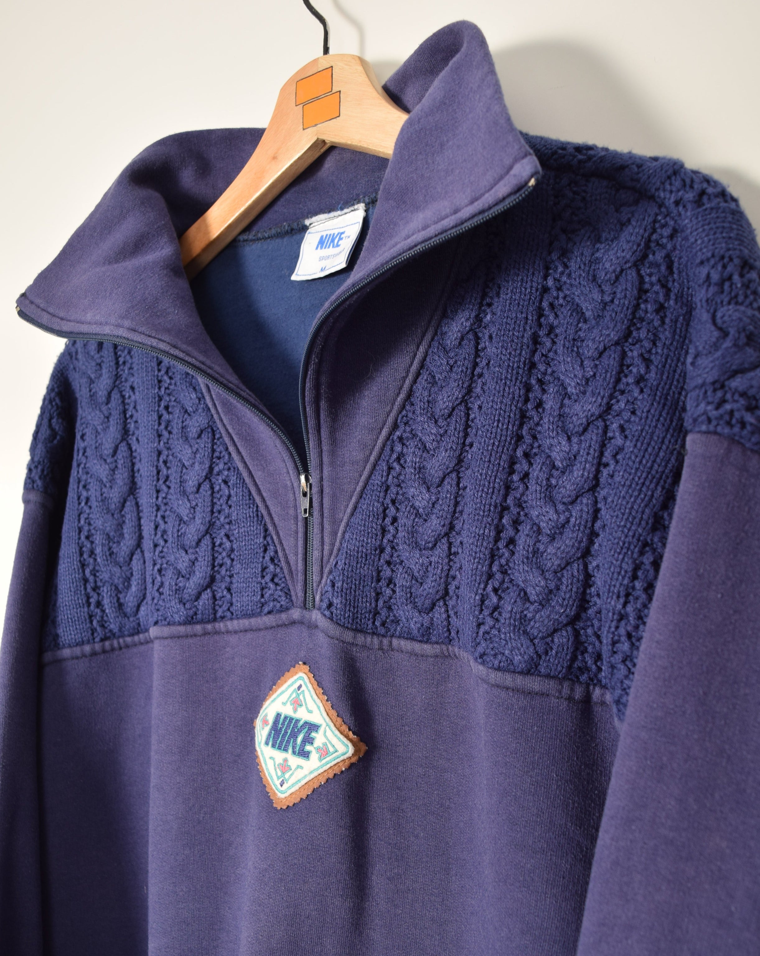 llegar Consulado sílaba Nike Vintage Half Zip Sweater (M) – FROM THE BLOCK VINTAGE