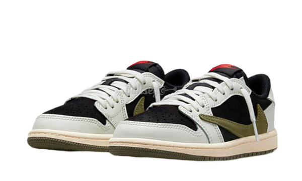 Air Jordan 1 Retro Low OG SP x Travis Scott "Olive" Pre-School