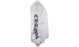 Chrome Hearts Neck Logo Letters White/Black Longsleeve T-Shirt