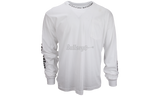 Chrome Hearts Neck Logo Letters White/Black Longsleeve T-Shirt-Urlfreeze Sneakers Sale Online