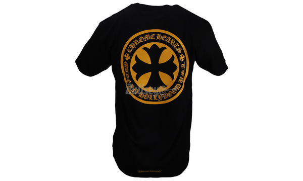 Chrome Hearts Yellow Cross Black T-Shirt-Bullseye Grey Sneaker Boutique