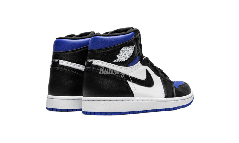 Air Jordan 1 Retro High OG Black White термо осень Retro "Royal Toe" GS